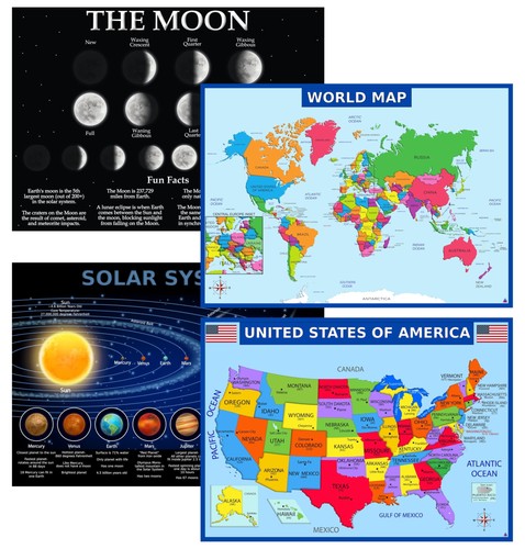 World map united - united, states